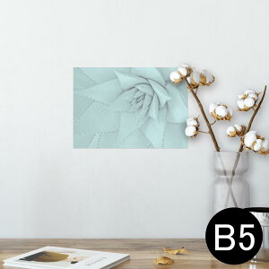 ポスター ウォールステッカー シール式ステッカー 飾り 182×257mm B5 写真 フォト 壁 インテリア おしゃれ 剥がせる wall sticker poster 025929 植物 アロエ