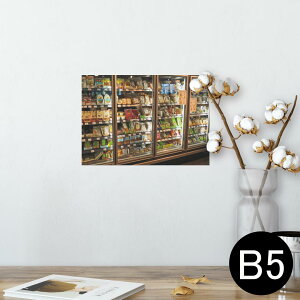 |X^[ EH[XebJ[ V[XebJ[  182×257mm B5 ʐ^ tHg  CeA   wall sticker poster 025930 X[p[}[Pbg@①Ɂ@Hi