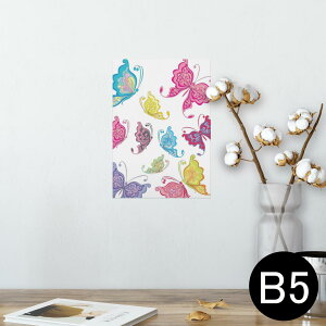 �|�X�^�[ �E�H�[���X�e�b�J�[ �V�[�����X�e�b�J�[ ���� 182×257mm B5 �ʐ^ �t�H�g �� �C���e���A ������� �@�������� wall sticker poster 007799 ���@�J���t���@���傤