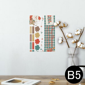 |X^[ EH[XebJ[ V[XebJ[  182×257mm B5 ʐ^ tHg  CeA  @ wall sticker poster 013798 NX}X@T^@giJC