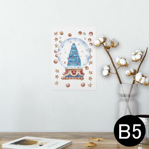 |X^[ EH[XebJ[ V[XebJ[  182×257mm B5 ʐ^ tHg  CeA   wall sticker poster 017591 NX}X@ Xm[h[@c[