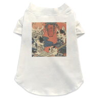犬専用Tシャツ 選べる5size 小型犬 袖あり 半袖 ホワイト デザイン T shirt XS S M L XL ペットウェア ペ…