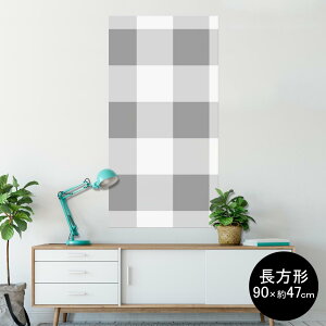�|�X�^�[ �E�H�[���X�e�b�J�[ �����` �V�[�����X�e�b�J�[ ���� 90×47cm Lsize �����` �� �C���e���A �������@�������� wall sticker poster 004228 �`�F�b�N�@���@�O���[