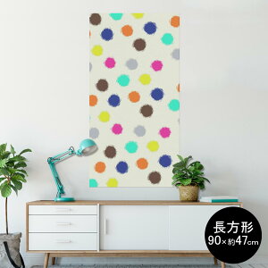 �|�X�^�[ �E�H�[���X�e�b�J�[ �����` �V�[�����X�e�b�J�[ ���� 90×47cm Lsize �����` �� �C���e���A �������@�������� wall sticker poster 004708 ���ʁ@�h�b�g�@�J���t��