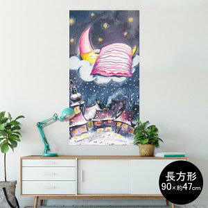 �|�X�^�[ �E�H�[���X�e�b�J�[ �����` �V�[�����X�e�b�J�[ ���� 90×47cm Lsize �����` �� �C���e���A �������@�������� wall sticker poster 004775 �C���X�g�@�L�����N�^�[�@�~