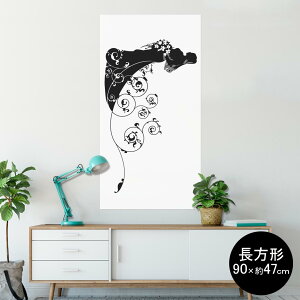 |X^[ EH[XebJ[ ` V[XebJ[  90×47cm Lsize `  CeA @ wall sticker poster 009151 EGfBO@ԁ@l@CXg