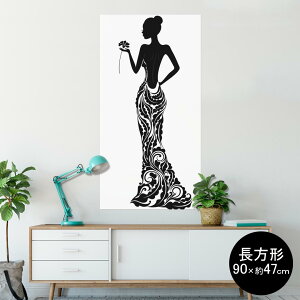 �|�X�^�[ �E�H�[���X�e�b�J�[ �����` �V�[�����X�e�b�J�[ ���� 90×47cm Lsize �����` �� �C���e���A �������@�������� wall sticker poster 009222 ���m�N���@�l��