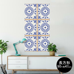 �|�X�^�[ �E�H�[���X�e�b�J�[ �����` �V�[�����X�e�b�J�[ ���� 90×47cm Lsize �����` �� �C���e���A �������@�������� wall sticker poster 009924 �͗l�@�A�W�A���@��