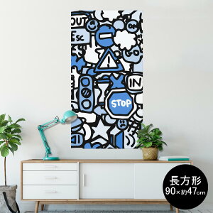 |X^[ EH[XebJ[ ` V[XebJ[  90×47cm Lsize `  CeA @ wall sticker poster 010815 H@W@