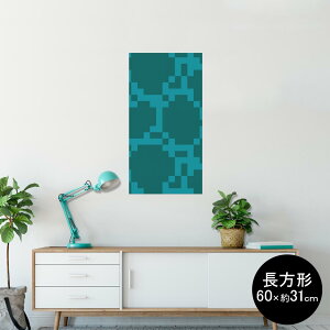 �|�X�^�[ �E�H�[���X�e�b�J�[ �����` �V�[�����X�e�b�J�[ ���� 60×31cm Msize �� �C���e���A �������@�������� wall sticker poster 004051 �͗l�@��