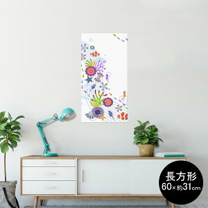 �|�X�^�[ �E�H�[���X�e�b�J�[ �����` �V�[�����X�e�b�J�[ ���� 60×31cm Msize �� �C���e���A �������@�������� wall sticker poster 004524 �ԁ@�C�@�C���X�g