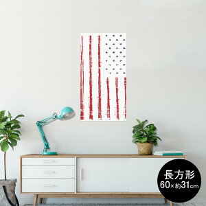 �|�X�^�[ �E�H�[���X�e�b�J�[ �����` �V�[�����X�e�b�J�[ ���� 60×31cm Msize �� �C���e���A �������@�������� wall sticker poster 011650 �A�����J�@�O���@����
