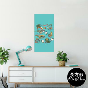 |X^[ EH[XebJ[ ` V[XebJ[  60×31cm Msize  CeA @ wall sticker poster 014620 nC@V̖؁@nCrXJX