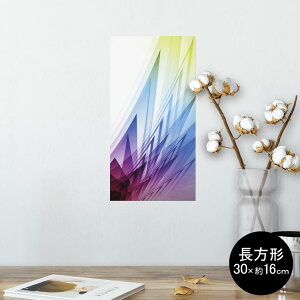 �|�X�^�[ �E�H�[���X�e�b�J�[ �����` �V�[�����X�e�b�J�[ ���� 30×16cm Ssize �� �C���e���A �������@�������� wall sticker poster 002055 �V���v���@�J���t��