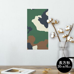 �|�X�^�[ �E�H�[���X�e�b�J�[ �����` �V�[�����X�e�b�J�[ ���� 30×16cm Ssize �� �C���e���A �������@�������� wall sticker poster 004162 ���ʁ@�J���t���@�͗l