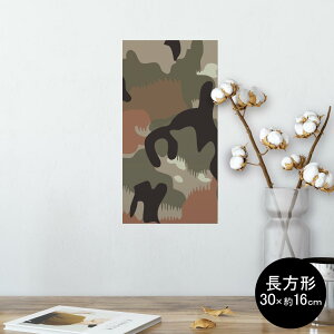 �|�X�^�[ �E�H�[���X�e�b�J�[ �����` �V�[�����X�e�b�J�[ ���� 30×16cm Ssize �� �C���e���A �������@�������� wall sticker poster 004467 ���ʁ@�J���t���@�͗l