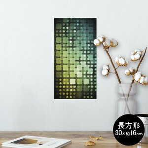 �|�X�^�[ �E�H�[���X�e�b�J�[ �����` �V�[�����X�e�b�J�[ ���� 30×16cm Ssize �� �C���e���A �������@�������� wall sticker poster 004913 �V���v���@�΁@�h�b�g