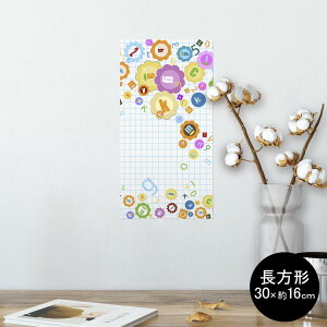 �|�X�^�[ �E�H�[���X�e�b�J�[ �����` �V�[�����X�e�b�J�[ ���� 30×16cm Ssize �� �C���e���A �������@�������� wall sticker poster 004942 �p��@�ԁ@�|�b�v