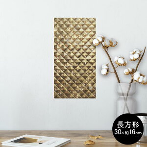 �|�X�^�[ �E�H�[���X�e�b�J�[ �����` �V�[�����X�e�b�J�[ ���� 30×16cm Ssize �� �C���e���A �������@�������� wall sticker poster 004965 �S�[���h�@���@���^���b�N