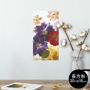 �|�X�^�[ �E�H�[���X�e�b�J�[ �����` �V�[�����X�e�b�J�[ ���� 30×16cm Ssize �� �C���e���A �������@�������� wall sticker poster 011228 �ԁ@�����ԁ@�J���t��
