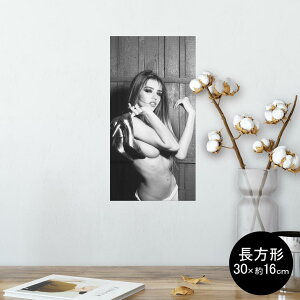 �|�X�^�[ �E�H�[���X�e�b�J�[ �����` �V�[�����X�e�b�J�[ ���� 30×16cm Ssize �� �C���e���A �������@�������� wall sticker poster 011528 �������@�����@�Z�N�V�[