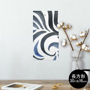 �|�X�^�[ �E�H�[���X�e�b�J�[ �����` �V�[�����X�e�b�J�[ ���� 30×16cm Ssize �� �C���e���A �������@�������� wall sticker poster 012281 �V���v���@�g�@�͗l