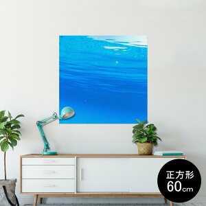 �|�X�^�[ �E�H�[���X�e�b�J�[ �V�[�����X�e�b�J�[ ���� 90×90cm Lsize �����` �� �C���e���A �������@�������� wall sticker poster 000864 �C