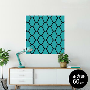 �|�X�^�[ �E�H�[���X�e�b�J�[ �V�[�����X�e�b�J�[ ���� 90×90cm Lsize �����` �� �C���e���A �������@�������� wall sticker poster 004342 �͗l�@��