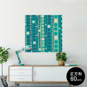 �|�X�^�[ �E�H�[���X�e�b�J�[ �V�[�����X�e�b�J�[ ���� 90×90cm Lsize �����` �� �C���e���A �������@�������� wall sticker poster 004698 �͗l�@�΁@��