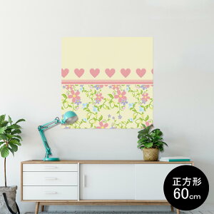 �|�X�^�[ �E�H�[���X�e�b�J�[ �V�[�����X�e�b�J�[ ���� 60×60cm Msize �����` �� �C���e���A �������@�������� wall sticker poster 004976 �n�[�g�@�@�K�[���[