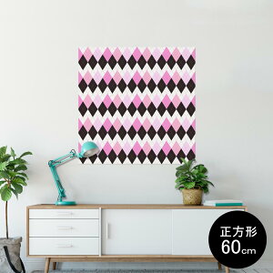 �|�X�^�[ �E�H�[���X�e�b�J�[ �V�[�����X�e�b�J�[ ���� 90×90cm Lsize �����` �� �C���e���A �������@�������� wall sticker poster 008113 �`�F�b�N�@�s���N�@�A�[�K�C��