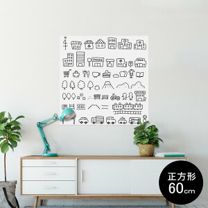 |X^[ EH[XebJ[ V[XebJ[  60×60cm Msize `  CeA @ wall sticker poster 009721 i@蕨@CXg