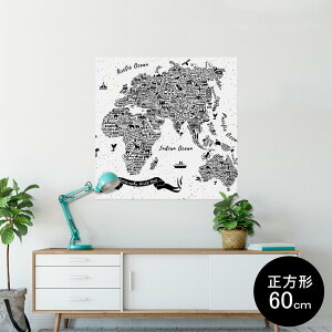 |X^[ EH[XebJ[ V[XebJ[  60×60cm Msize `  CeA @ wall sticker poster 014130 En}@g