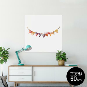 �|�X�^�[ �E�H�[���X�e�b�J�[ �V�[�����X�e�b�J�[ ���� 90×90cm Lsize �����` �� �C���e���A �������@�������� wall sticker poster 014740 ���@�t���b�O�@�J���t��