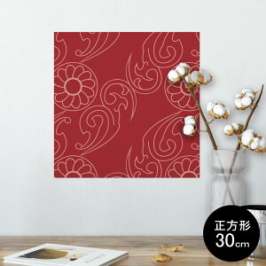 �|�X�^�[ �E�H�[���X�e�b�J�[ �V�[�����X�e�b�J�[ ���� 30×30cm Ssize �����` �� �C���e���A �������@�������� wall sticker poster 004259 �ԁ@�C���X�g�@��