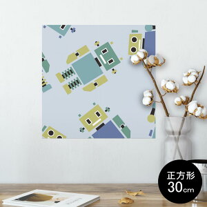 �|�X�^�[ �E�H�[���X�e�b�J�[ �V�[�����X�e�b�J�[ ���� 30×30cm Ssize �����` �� �C���e���A �������@�������� wall sticker poster 004271 ���{�b�g�@�L�����N�^�[�@��