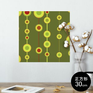 �|�X�^�[ �E�H�[���X�e�b�J�[ �V�[�����X�e�b�J�[ ���� 30×30cm Ssize �����` �� �C���e���A �������@�������� wall sticker poster 004425 �V���v���@�͗l�@��