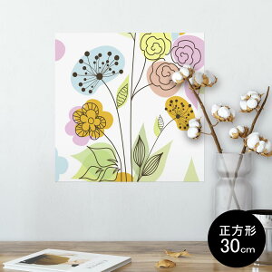 �|�X�^�[ �E�H�[���X�e�b�J�[ �V�[�����X�e�b�J�[ ���� 30×30cm Ssize �����` �� �C���e���A �������@�������� wall sticker poster 004485 �ԁ@�J���t���@�t�����[