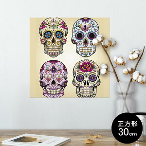 �|�X�^�[ �E�H�[���X�e�b�J�[ �V�[�����X�e�b�J�[ ���� 30×30cm Ssize �����` �� �C���e���A �������@�������� wall sticker poster 004518 �h�N���@�[���@�͗l