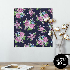 �|�X�^�[ �E�H�[���X�e�b�J�[ �V�[�����X�e�b�J�[ ���� 30×30cm Ssize �����` �� �C���e���A �������@�������� wall sticker poster 004669 �ԁ@�s���N�@�C���X�g