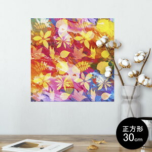 �|�X�^�[ �E�H�[���X�e�b�J�[ �V�[�����X�e�b�J�[ ���� 30×30cm Ssize �����` �� �C���e���A �������@�������� wall sticker poster 004720 �ԁ@�F�ʁ@�J���t��