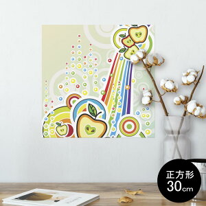 �|�X�^�[ �E�H�[���X�e�b�J�[ �V�[�����X�e�b�J�[ ���� 30×30cm Ssize �����` �� �C���e���A �������@�������� wall sticker poster 004961 �ь�@�|�b�v�@�J���t��