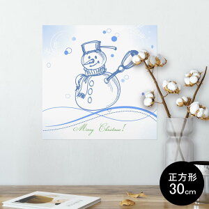 �|�X�^�[ �E�H�[���X�e�b�J�[ �V�[�����X�e�b�J�[ ���� 30×30cm Ssize �����` �� �C���e���A �������@�������� wall sticker poster 005021 �X�m�[�}���@�~�@�C���X�g