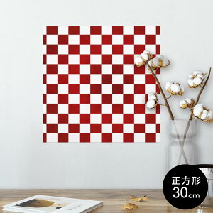 �|�X�^�[ �E�H�[���X�e�b�J�[ �V�[�����X�e�b�J�[ ���� 30×30cm Ssize �����` �� �C���e���A �������@�������� wall sticker poster 006991 �s���͗l�@�`�F�b�N�@�͗l