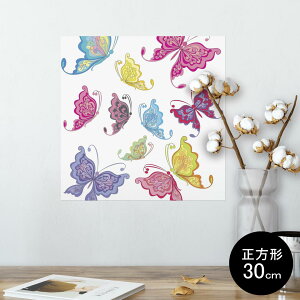 �|�X�^�[ �E�H�[���X�e�b�J�[ �V�[�����X�e�b�J�[ ���� 30×30cm Ssize �����` �� �C���e���A �������@�������� wall sticker poster 007799 ���@�J���t���@���傤