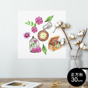 �|�X�^�[ �E�H�[���X�e�b�J�[ �V�[�����X�e�b�J�[ ���� 30×30cm Ssize �����` �� �C���e���A �������@�������� wall sticker poster 009540 �t�����[�@���v�@�A���e�B�[�N