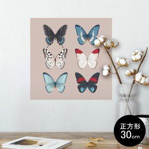 �|�X�^�[ �E�H�[���X�e�b�J�[ �V�[�����X�e�b�J�[ ���� 30×30cm Ssize �����` �� �C���e���A �������@�������� wall sticker poster 010498 ���@�͗l�@�s���N