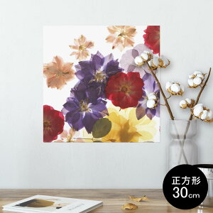 �|�X�^�[ �E�H�[���X�e�b�J�[ �V�[�����X�e�b�J�[ ���� 30×30cm Ssize �����` �� �C���e���A �������@�������� wall sticker poster 011228 �ԁ@�����ԁ@�J���t��