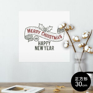 �|�X�^�[ �E�H�[���X�e�b�J�[ �V�[�����X�e�b�J�[ ���� 30×30cm Ssize �����` �� �C���e���A �������@�������� wall sticker poster 013426 �p��@�N���X�}�X�@�A