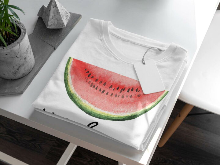 楽天市場 Tシャツ メンズ 半袖 ホワイト グレー デザイン Xs S M L Xl 2xl Tシャツ ティーシャツ T Shirt 0162 英語 スイカ 果物 Kabeコレ